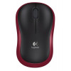 Mouse Logitech M185 Wireless Red 910-002240